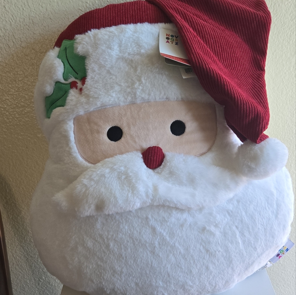 Santa Claus with Pillow
